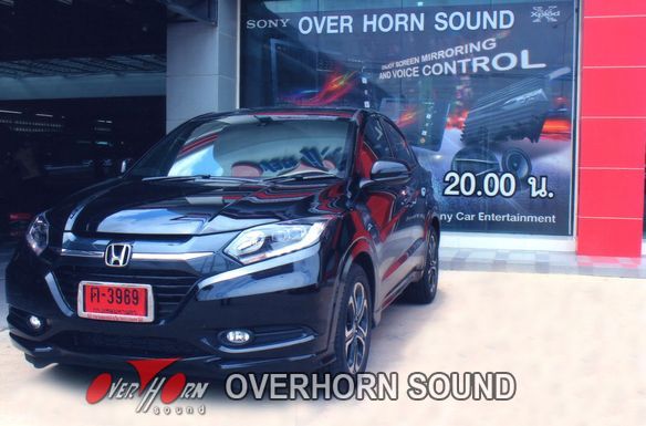 ระบบเครื่องเสียงติดรถยนต์ ใน HONDA HRV